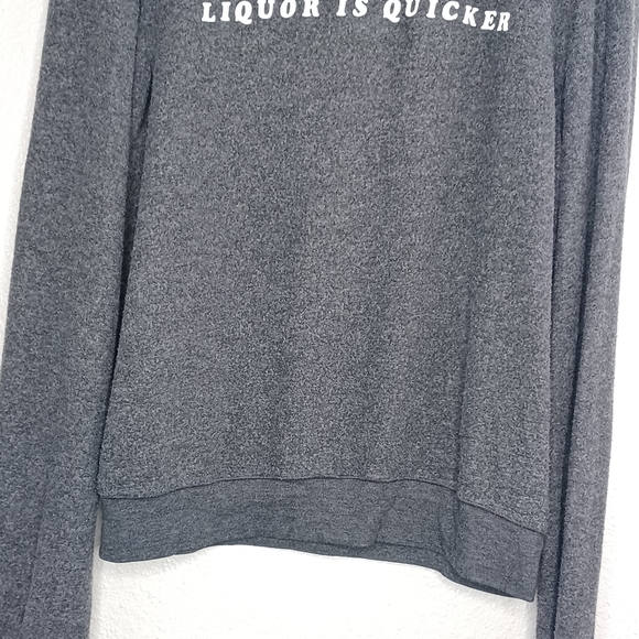 Wildfox Candy is Dandy but Liquor is Quicker Soft Knit Crewneck Sweater - Picture 4 of 12